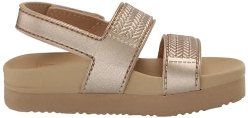 REEF Toddler Water Vista Platform Sandal, Adjustable Velcro Strap