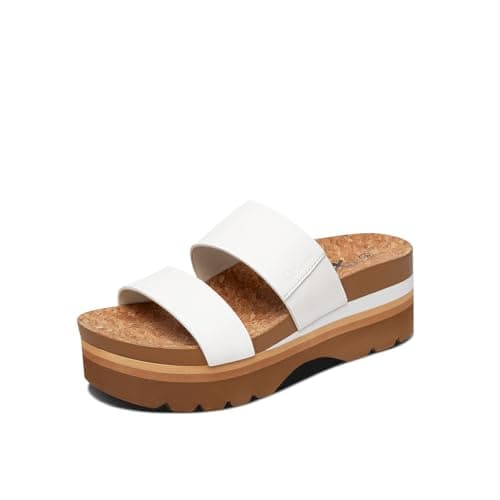 Athlefit Women's Summer Flatform Sandals with Arch Support