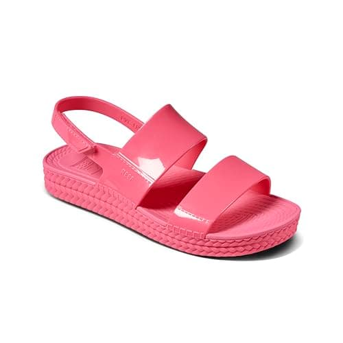 Water-Friendly Platform Sandal for Women with Adjustable Velcro Strap