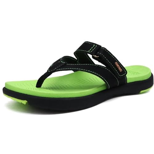 COFACE Women's Fashion Orthotic Flip Flops with Arch Support