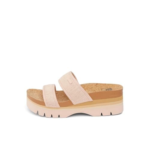 REEF Women's Vista Higher Platform Sandal, Arch Support, Ultra Soft Footbed