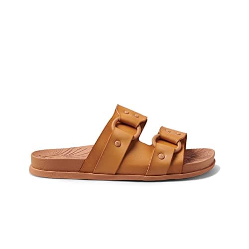 REEF Women's Cushion Vera Cruz Slide Sandal - Comfortable Beach Footwear