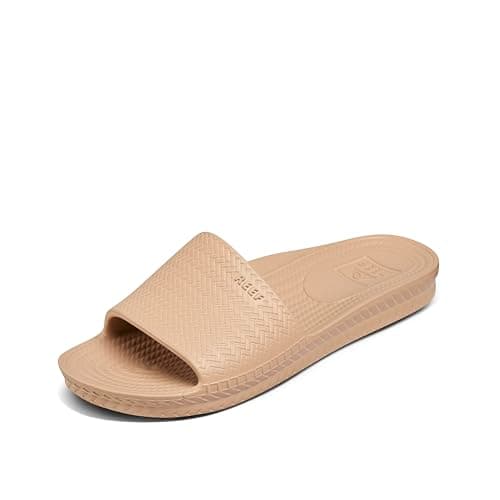 REEF Women's Water Scout Slide Sandal, Black Size 9