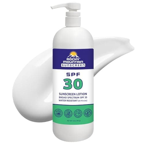 Hawaii 104 Reef Act Compliant Rocky Mountain SPF 50 Sunscreen | Broad Spectrum UVA/UVB Protection | Water Resistant 80 M