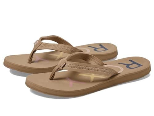 Roxy Women's Vista Iv Flat Sandal - Comfortable Beach Wear