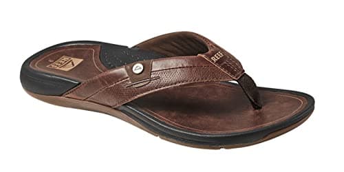 REEF Men's Pacific Leather Sandal - Classic Summer Footwear