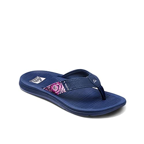 REEF Santa Ana Women's Flip Flop - Arch Support, Water Friendly Outsole