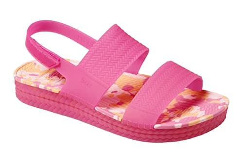 Water-Friendly Platform Sandal for Women with Adjustable Velcro Strap