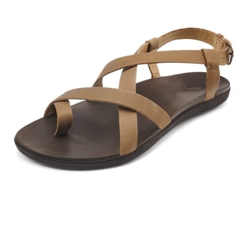 OLUKAI Upena Women's Quick-Dry Beach Sandals, Water Resistant & Comfortable