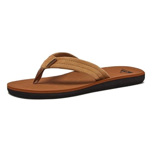 Quiksilver Men's Carver Suede Flip Flop Sandal