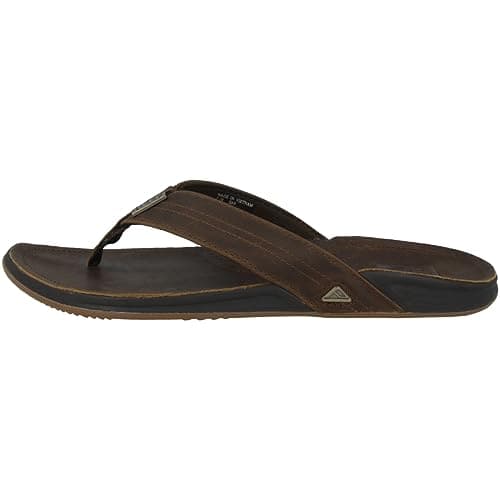 REEF J-Bay III Men's Full Grain Leather Flip Flop