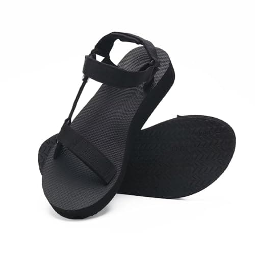 WateLves Women's Arch-Support Hiking Sandals for Outdoor Travel