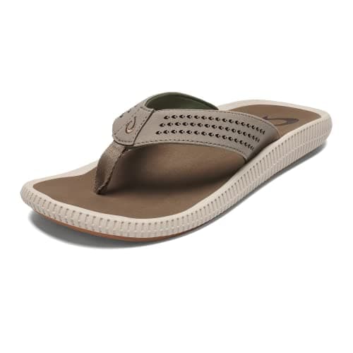 Men's Beach Sandals by OLUKAI, Quick-Dry Flip-Flop Slides, Water Resistant