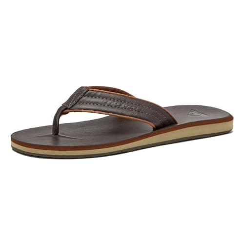 Quiksilver Men's Carver Suede Flip Flop Sandal
