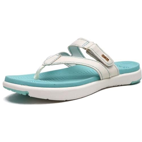 COFACE Women's Fashion Orthotic Flip Flops with Arch Support