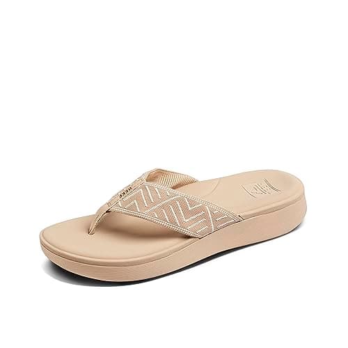REEF Cushion Cloud TX Women's Flip Flop - Soft Molded Footbed, Arch Support