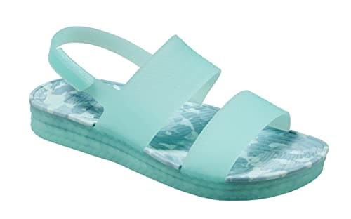 Water-Friendly Platform Sandal for Women with Adjustable Velcro Strap