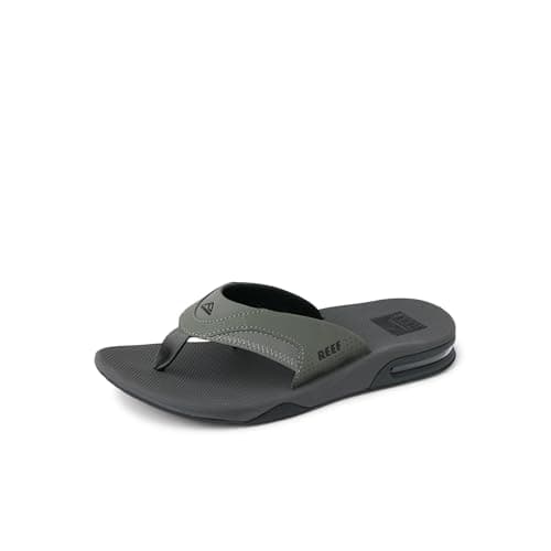 REEF Men's Bottle Opener Flip Flop, Arch Support, Durable Outsole