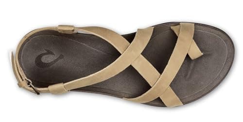 OLUKAI Upena Women's Quick-Dry Beach Sandals, Water Resistant & Comfortable