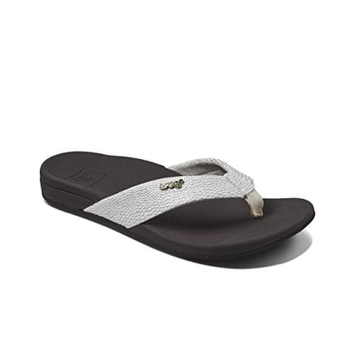 REEF Women's Ortho-Spring Flip Flop, Arch Support, Soft Cushion Footbed