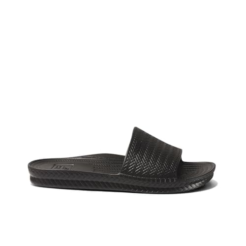 REEF Women's Water Scout Slide Sandal Black Size 7