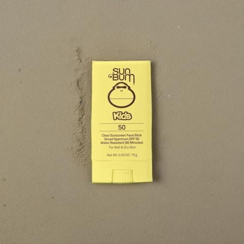 Sun Bum Kids SPF 50 Clear Face Stick Sunscreen - Hawaii 104 Act Compliant