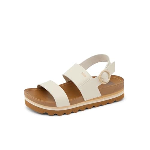 REEF Vista Hi Buckle Women's Platform Sandal - Arch Support, Soft Cushion Footbed