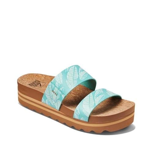 REEF Women's Cushion Vista Hi Platform Sandal - Comfortable Beach Hire