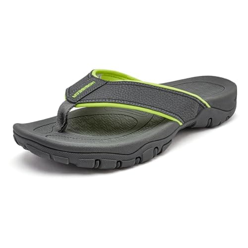 KIIU Mens Thong Sandals for Beach and Beyond