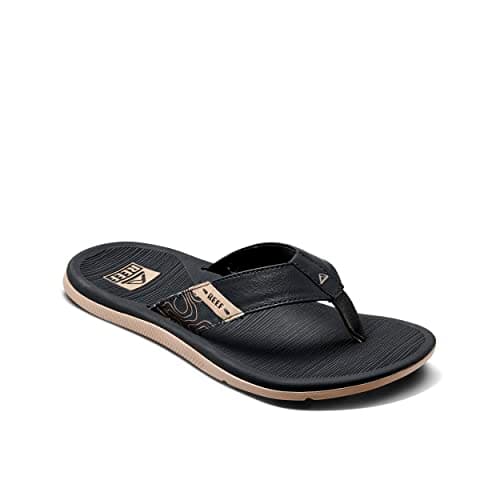 REEF Santa Ana Men's Flip Flop - Arch Support, Water Friendly