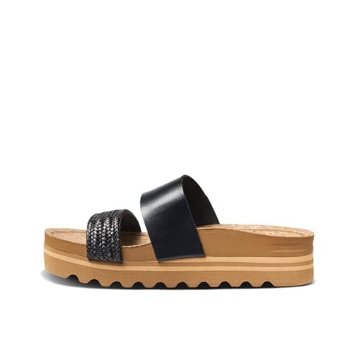 REEF Women's Cushion Vista Hi Platform Sandal - Comfortable Beach Hire