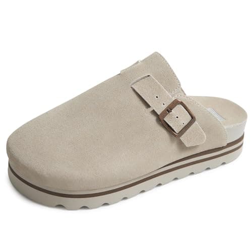 Ustogi Arch Support Flatform Sandals for Women Summer Cushioned Beach Slides