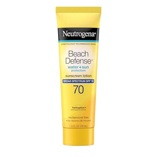 Neutrogena Beach Defense Water Resistant SPF 70 Oil-Free Sunscreen Lotion, 6.7 oz