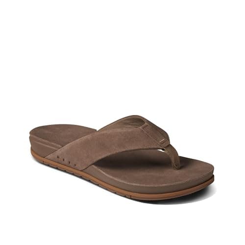 REEF Ojai Men's Premium Suede Sandal with Soft Cushion Footbed