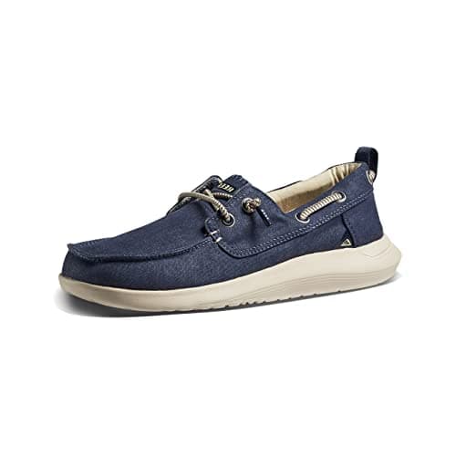 REEF Swellsole Pier Boat Shoe - Memory Foam Comfort, Lightweight & Flexible