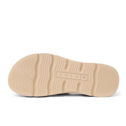 REEF Womens Vista Luxe Thea Platform Sandal, Vegan Leather Strap, Ultra Cushion Footbed for Comfort-Conscious Women, Everyday Wear, Travel and Work