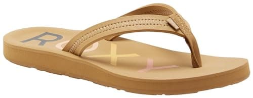 Roxy Women's Vista Iv Flat Sandal - Comfortable Beach Wear