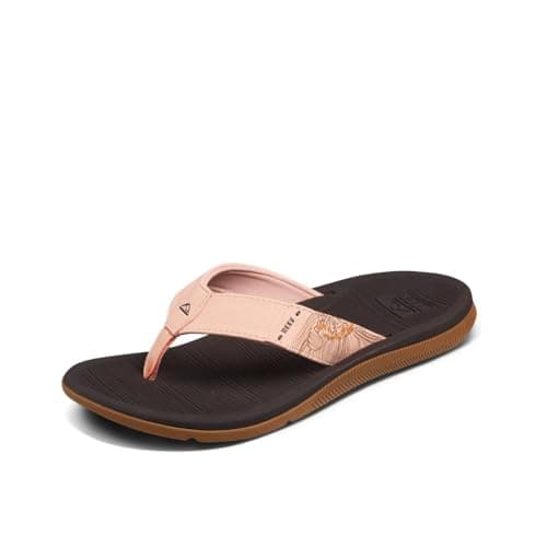 REEF Santa Ana Women's Flip Flop - Arch Support, Water Friendly Outsole