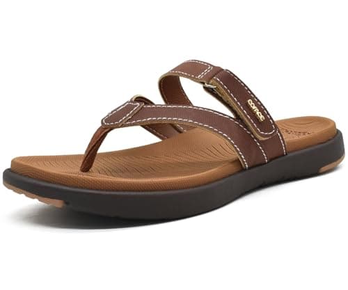COFACE Women's Fashion Orthotic Flip Flops with Arch Support