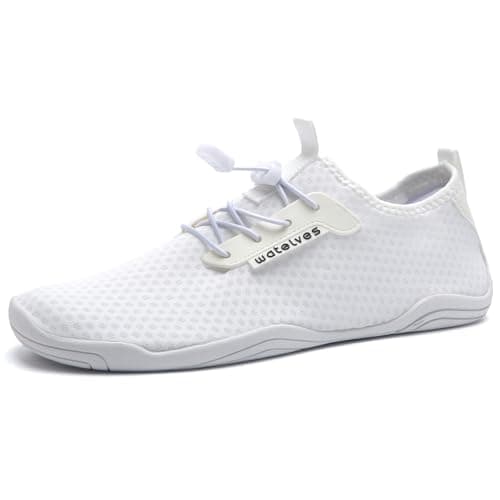 WateLves Mens & Womens Barefoot Beach Swim Shoes Quick-Dry Aqua Socks