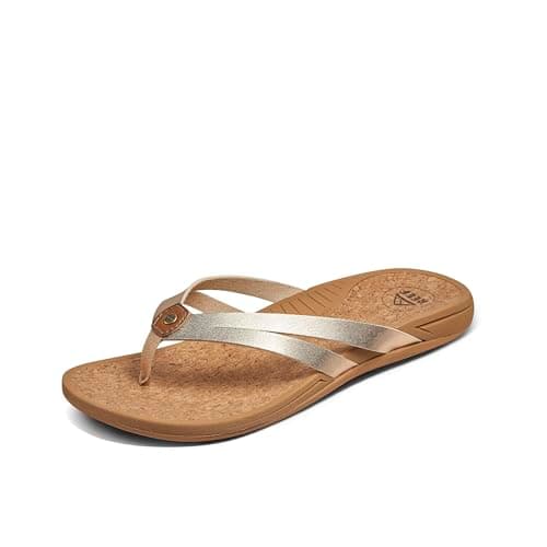 REEF Pacific Joy Women's Vegan Flip Flop with Soft Cushion Footbed