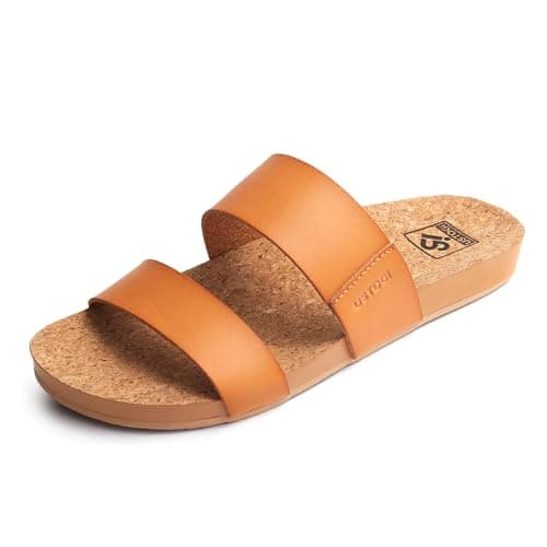 Ustogi Women's Arch Support Sandals - Cushioned & Adjustable Comfort