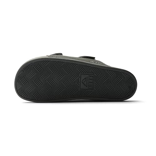 REEF Men's Tradewind Slides, Ultra Soft Footbed, Adjustable Velcro Straps