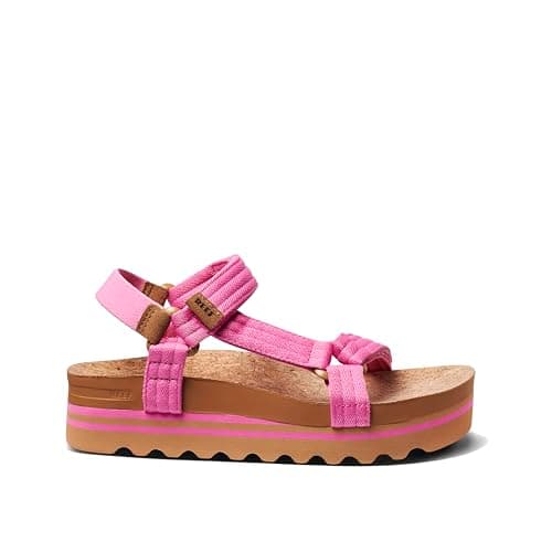 REEF Women's Rem Hi Platform Sandal, Arch Support & Adjustable Strap