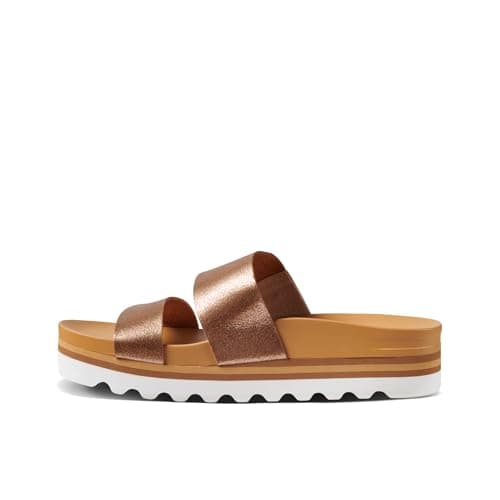 REEF Women's Cushion Vista Hi Platform Sandal - Comfortable Beach Hire