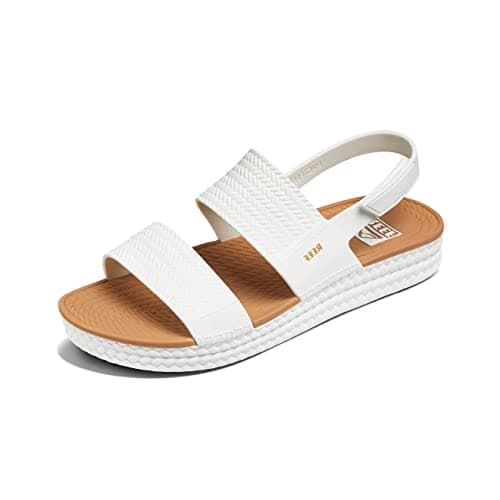 Water-Friendly Platform Sandal for Women with Adjustable Velcro Strap