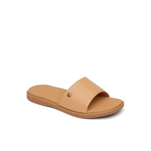 REEF Women's Arrianah Slide Sandal, Soft Molded Footbed, Arch Support