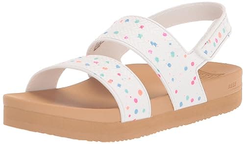 REEF Toddler Water Vista Platform Sandal, Adjustable Velcro Strap