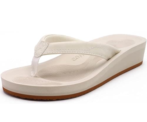 Comfortable COFACE Arch Support Thong Sandals for Women Beach and Indoor-Outdoor