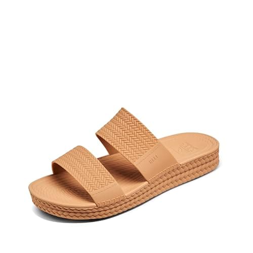 REEF Water Vista Slide Women's Platform Sandals, Water Friendly, Arch Support